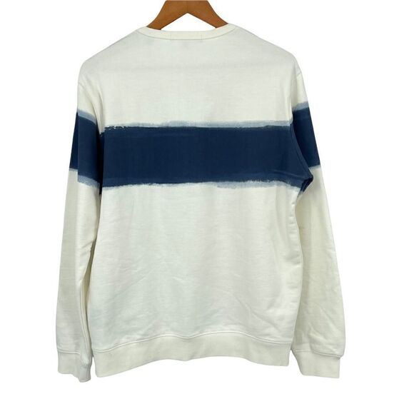 Slate & Stone Stripe Crewneck Pullover Sweatshirt Size Medium - Picture 4 of 7